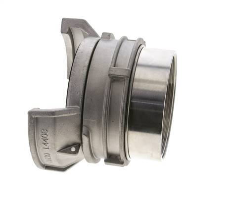 Guillemin DN 80 Stainless Steel Coupling G 3'' Female Threads With Lock