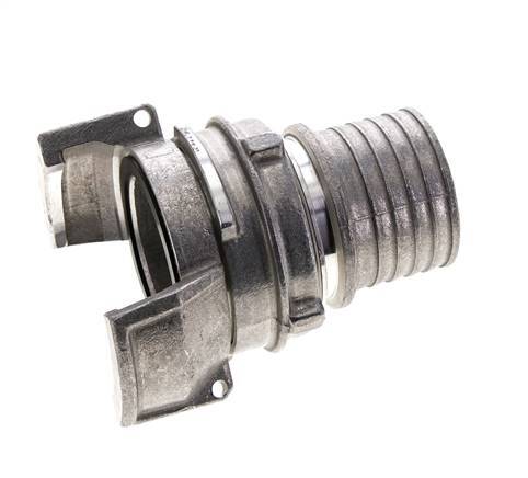 Acoplamiento de aluminio Guillemin DN 50 Pilar de manguera de 51 mm sin cierre