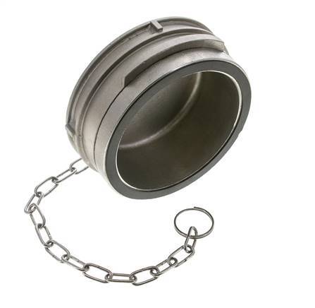 Guillemin DN 100 Stainless Steel Coupling Cap With Lock