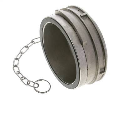 Guillemin DN 100 Stainless Steel Coupling Cap With Lock
