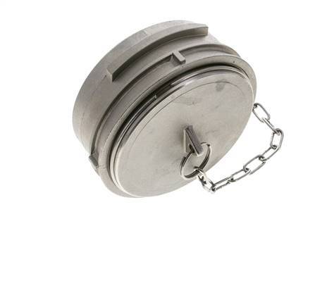 Guillemin DN 100 Stainless Steel Coupling Cap With Lock