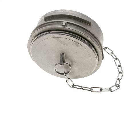 Guillemin DN 100 Stainless Steel Coupling Cap With Lock