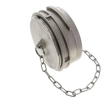 Guillemin DN 100 Stainless Steel Coupling Cap With Lock