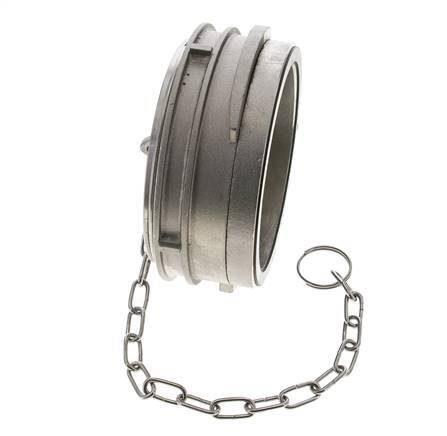 Guillemin DN 100 Stainless Steel Coupling Cap With Lock