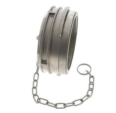 Guillemin DN 100 Stainless Steel Coupling Cap With Lock