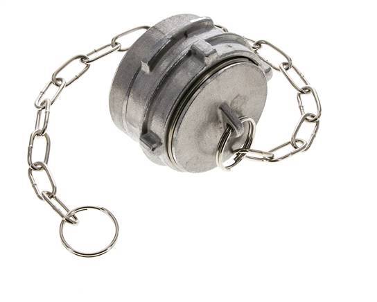 Guillemin DN 50 Tapa de acoplamiento de aluminio con cerradura