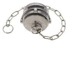 Guillemin DN 50 Tapa de acoplamiento de aluminio con cerradura