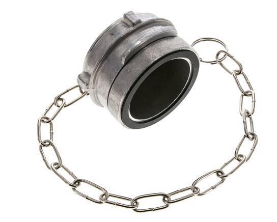 Guillemin DN 50 Tapa de acoplamiento de aluminio con cerradura