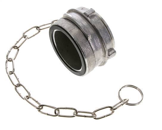 Guillemin DN 50 Tapa de acoplamiento de aluminio con cerradura