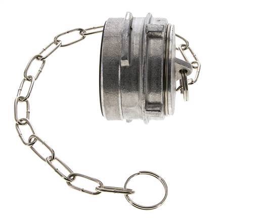 Guillemin DN 50 Tapa de acoplamiento de aluminio con cerradura