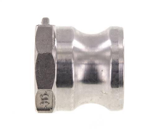 Acoplamiento de acero inoxidable Camlock DN 20 (3/4'') Rosca NPT hembra de 3/4'' Tipo A MIL-C-27487