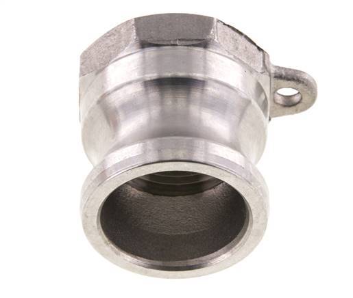 Acoplamiento de acero inoxidable Camlock DN 20 (3/4'') Rosca NPT hembra de 3/4'' Tipo A MIL-C-27487