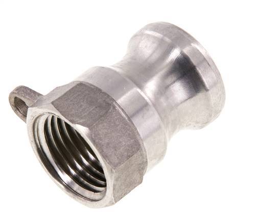 Acoplamiento de acero inoxidable Camlock DN 15 (1/2'') Rosca NPT hembra de 1/2'' Tipo A MIL-C-27487