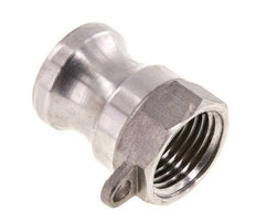 Acoplamiento de acero inoxidable Camlock DN 15 (1/2'') Rosca NPT hembra de 1/2'' Tipo A MIL-C-27487
