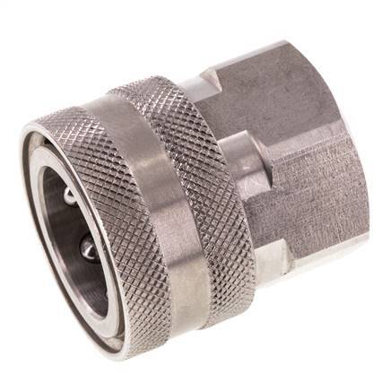Acoplamiento de acero inoxidable DN 10 para lavadora con rosca macho de 3/8 de pulgada