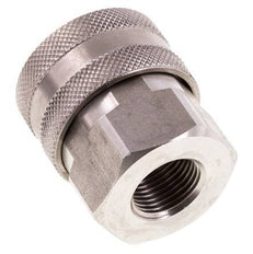 Acoplamiento de acero inoxidable DN 10 para lavadora con rosca macho de 3/8 de pulgada