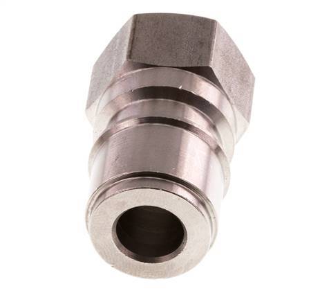 Acoplamiento de acero inoxidable DN 10 para enchufe de lavadora G 3/8 pulgadas rosca macho