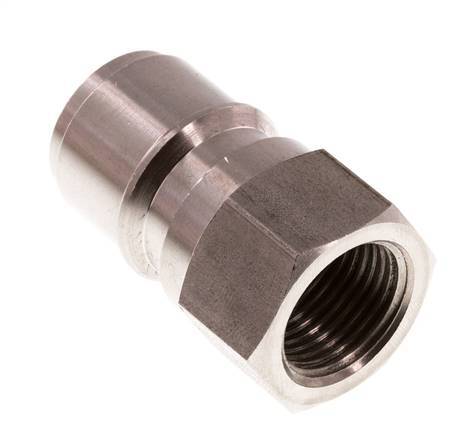 Acoplamiento de acero inoxidable DN 10 para enchufe de lavadora G 3/8 pulgadas rosca macho