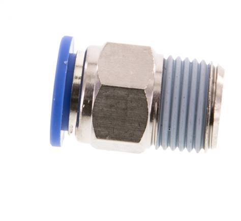 Racor de 14mm x R1/2'' con rosca macho Latón/PA 66 NBR