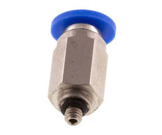 Racor de 3mm x M 3 con rosca macho Latón/PA 66 NBR [2 Piezas]