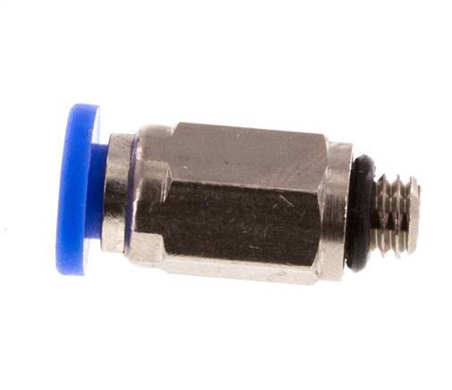 Racor de 3mm x M 5 con rosca macho Latón/PA 66 NBR [2 Piezas]