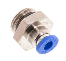 Racor de 4mm x G1/4'' con rosca macho Latón/PA 66 NBR [5 piezas]