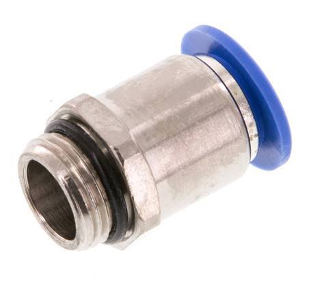Racor 12mm x G3/8'' con rosca macho Latón/PA 66 NBR [2 Piezas]