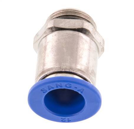 Racor 12mm x G3/8'' con rosca macho Latón/PA 66 NBR [2 Piezas]