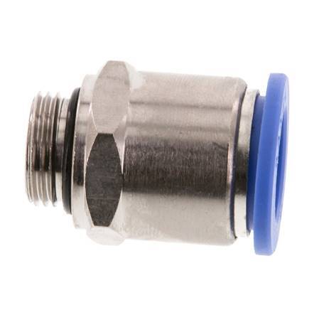 Racor de 16mm x G3/8'' con rosca macho Latón/PA 66 NBR