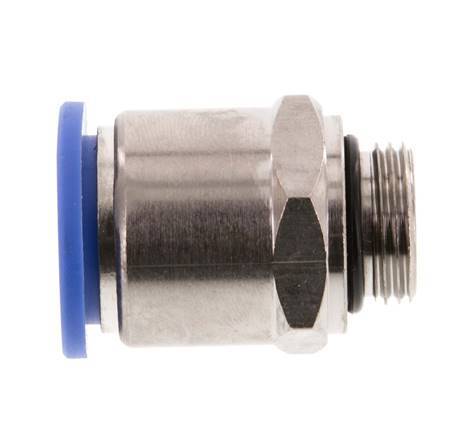 Racor de 16mm x G3/8'' con rosca macho Latón/PA 66 NBR