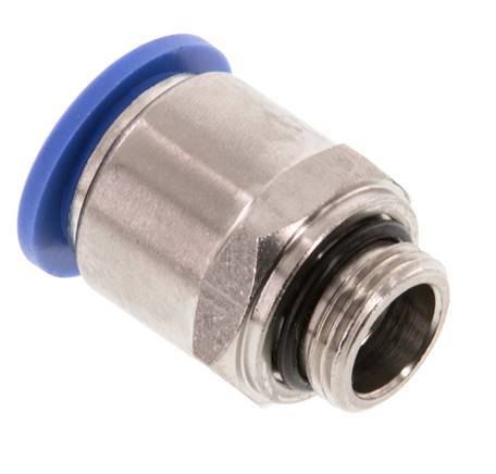 Racor de 16mm x G3/8'' con rosca macho Latón/PA 66 NBR