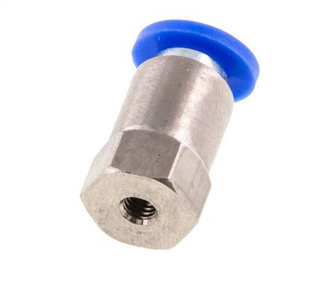 Racor de 4mm x M 3 con rosca hembra Latón/PA 66 NBR [2 piezas]