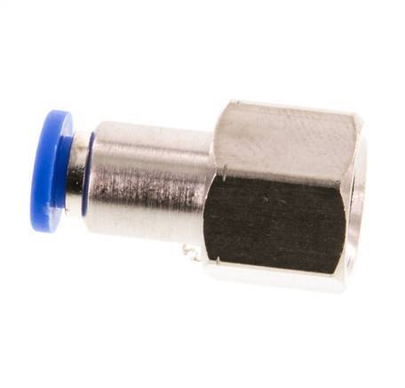 Racor de 4mm x G1/8'' con rosca hembra Latón/PA 66 NBR [2 Piezas]