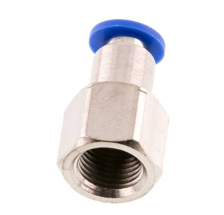 Racor de 4mm x G1/8'' con rosca hembra Latón/PA 66 NBR [2 Piezas]