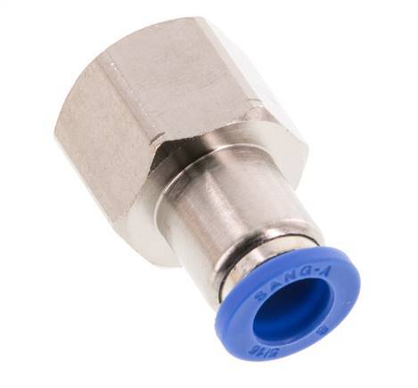 Racor de 8mm x G3/8'' con rosca hembra Latón/PA 66 NBR [2 Piezas]
