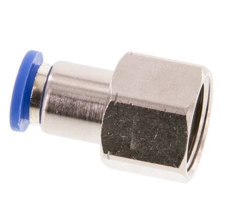 Racor de 8mm x G3/8'' con rosca hembra Latón/PA 66 NBR [2 Piezas]