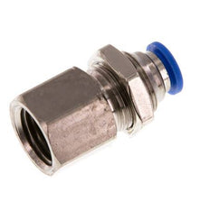 Racor rápido de 6mm x G1/4'' con rosca hembra de latón/PA 66 NBR [2 piezas]