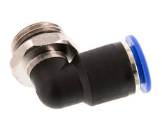 Codo de 90 grados 12mm x G1/2'' con rosca macho latón/PA 66 NBR manguito corto giratorio [2 piezas]