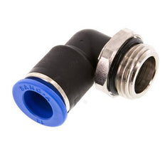Codo de 90 grados 12mm x G1/2'' con rosca macho latón/PA 66 NBR manguito corto giratorio [2 piezas]