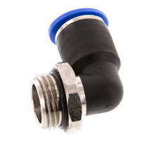 Codo de 90 grados 12mm x G1/2'' con rosca macho latón/PA 66 NBR manguito corto giratorio [2 piezas]