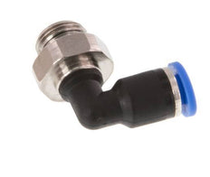 Codo de 4mm x G1/8'' de 90 grados con rosca macho latón/PA 66 NBR giratorio [2 piezas]