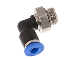 Codo de 4mm x G1/8'' de 90 grados con rosca macho latón/PA 66 NBR giratorio [2 piezas]