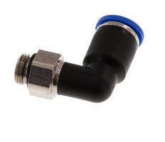 Codo de 90 grados de 8mm x G1/8'' con rosca macho latón/PA 66 NBR giratorio [2 piezas]