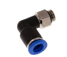 Codo de 90 grados de 8mm x G1/8'' con rosca macho latón/PA 66 NBR giratorio [2 piezas]