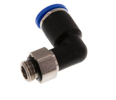 Codo de 90 grados de 8mm x G1/8'' con rosca macho latón/PA 66 NBR giratorio [2 piezas]