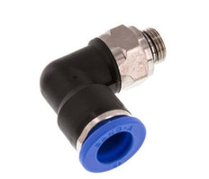 Codo de 90 grados 10mm x G1/8'' con rosca macho latón/PA 66 NBR giratorio [2 piezas]