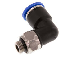 Codo de 90 grados 10mm x G1/8'' con rosca macho latón/PA 66 NBR giratorio [2 piezas]