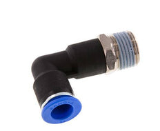 Codo de 90 grados 12mm x R1/2'' con rosca macho Latón/PA 66 NBR Cuerpo largo giratorio [2 piezas]