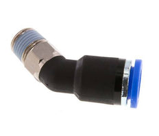 Racor de 8mm x R1/8'' 45deg con rosca macho latón/PA 66 NBR [2 piezas]
