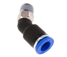 Racor de 8mm x R1/8'' 45deg con rosca macho latón/PA 66 NBR [2 piezas]
